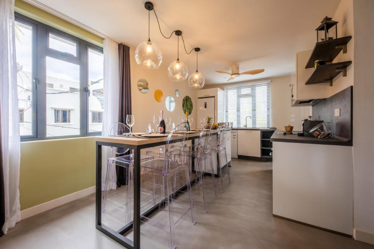 Les Cerisiers Beach Residence, Cosy And Modern 3 Bedroom Apartment Located 50 Metres From The Beach And From All Amenities And Restaurants On The Coastal Road Flic-en-Flacq Eksteriør bilde