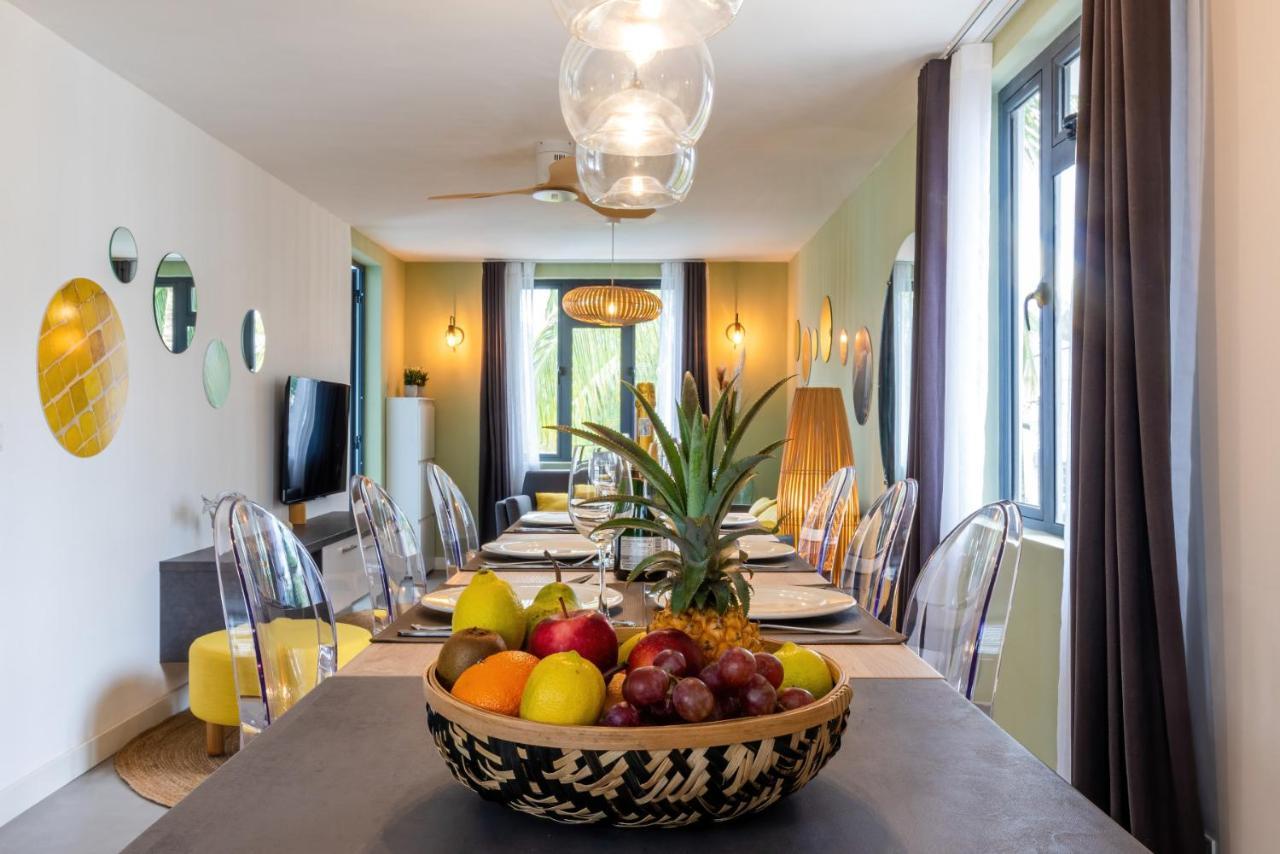 Les Cerisiers Beach Residence, Cosy And Modern 3 Bedroom Apartment Located 50 Metres From The Beach And From All Amenities And Restaurants On The Coastal Road Flic-en-Flacq Eksteriør bilde